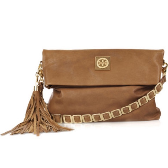 Tory Burch Handbags - Authentic Tory Burch Louisa Brown Messenger